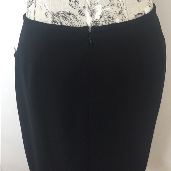 🆕 Evan Picone Black Trumpet Skirt 6 - Picture 3 of 6